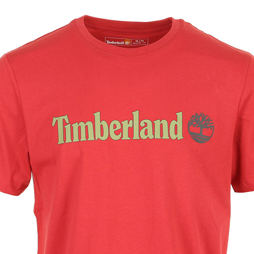 Timberland Linear Logo Short Sleev