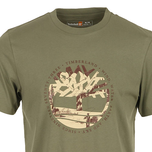 Timberland Tree Logo Lake House Gr Mdgrn