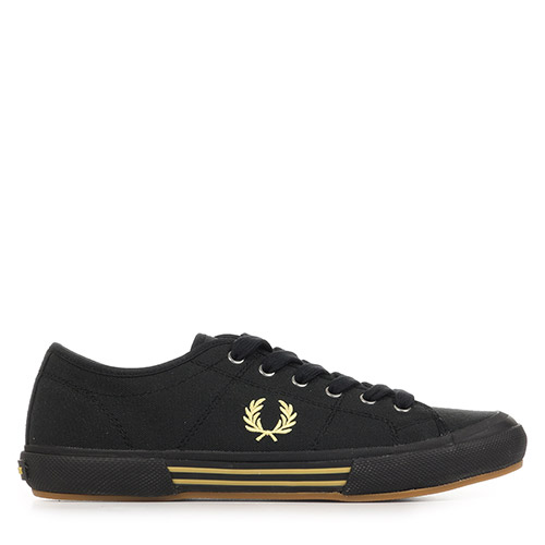 Fred Perry B708 Vintage Tennis Canvas - Noir