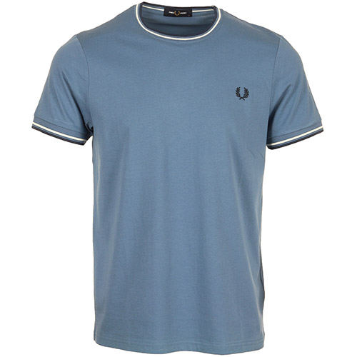 Fred Perry Twin Tipped T-Shirt - Bleu marine