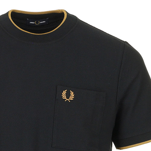Fred Perry Pocket Detail Pique T-Shirt