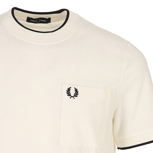 Fred Perry Pocket Detail Pique T-Shirt