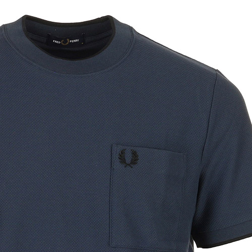Fred Perry Pocket Detail Pique T-Shirt