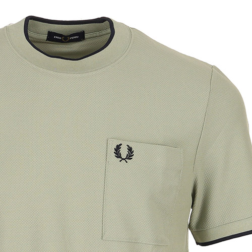 Fred Perry Pocket Detail Pique T-Shirt