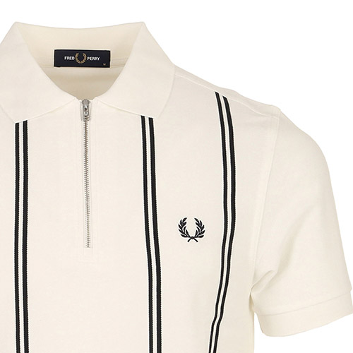 Fred Perry Vertical Stripe Polo Shirt