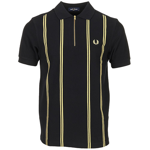 Fred Perry Vertical Stripe - Noir