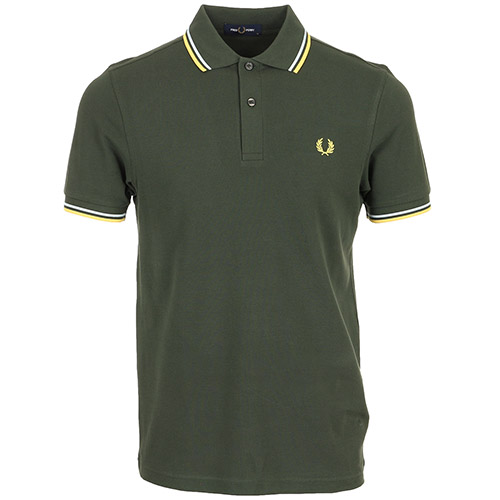 Fred Perry Twin Tipped Fred Perry Shirt - Vert