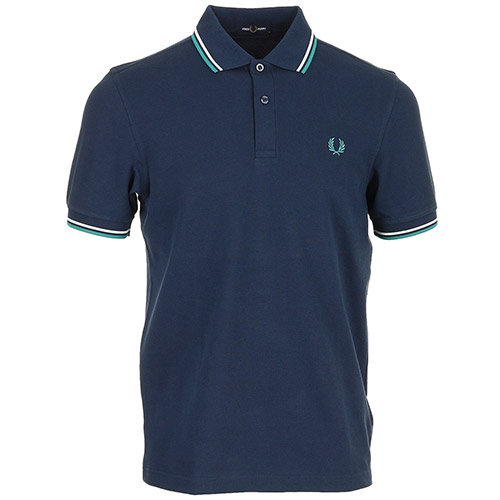 Fred Perry Twin Tipped Fred Perry Shirt - Bleu