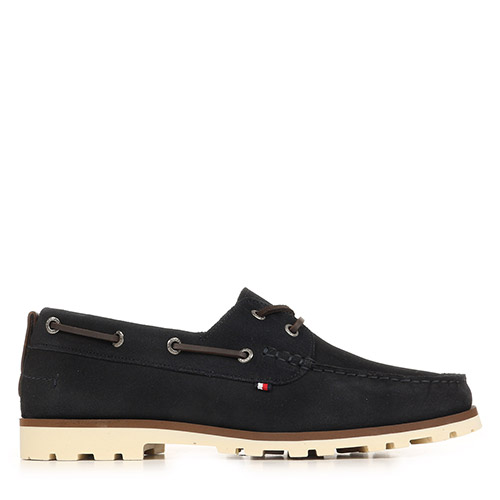 Tommy Hilfiger Light Sde Boat Shoe - Bleu marine