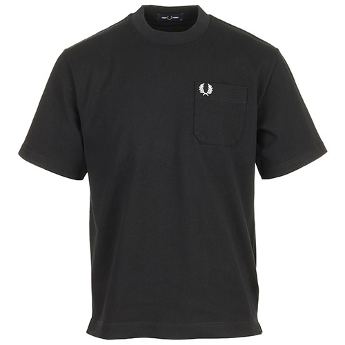 Fred Perry Relaxed Tee Shirt - Noir