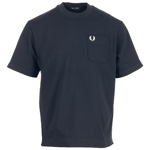 Fred Perry Relaxed Tee Shirt - Bleu marine