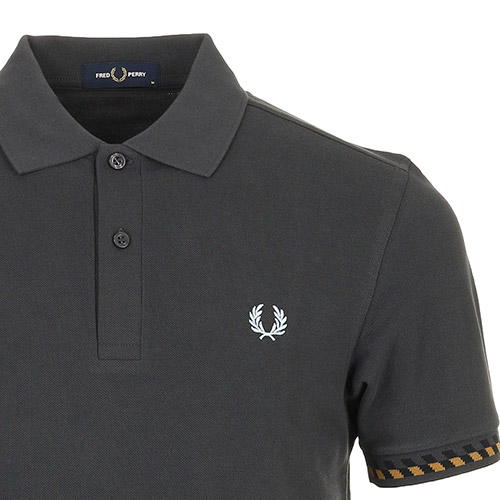 Fred Perry Jacquard Cuff Fred Perry Shirt