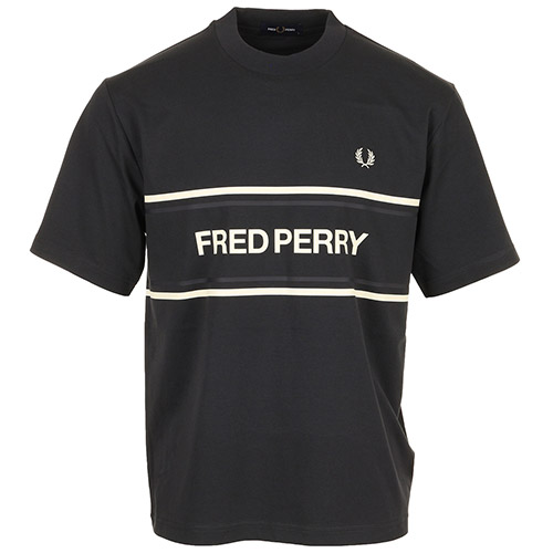 Fred Perry Graphic T-Shirt - Gris