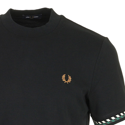 Fred Perry Jacquard Cuff T-Shirt