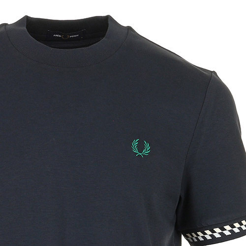 Fred Perry Jacquard Cuff T-Shirt