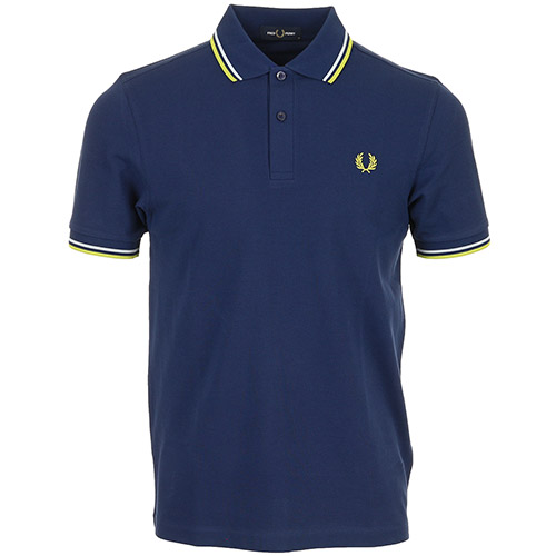 Fred Perry Twin Tipped Fred Perry Shirt - Bleu marine