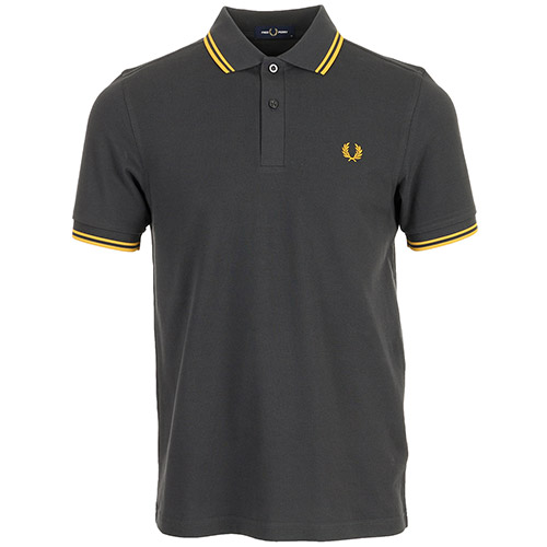 Fred Perry Twin Tipped Shirt - Noir