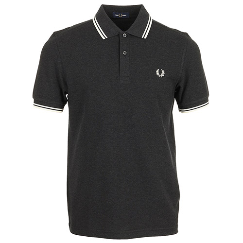 Fred Perry Twin Tipped Shirt - Noir
