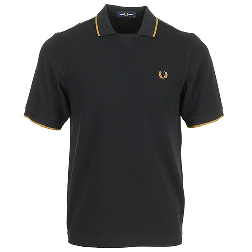 Rib Insert Polo Shirt