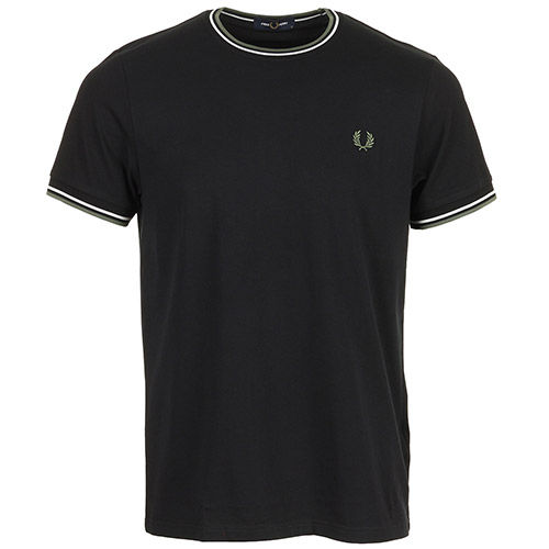 Fred Perry Twin Tipped T-Shirt - Noir