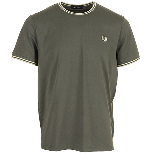 Fred Perry Twin Tipped T-Shirt - Vert