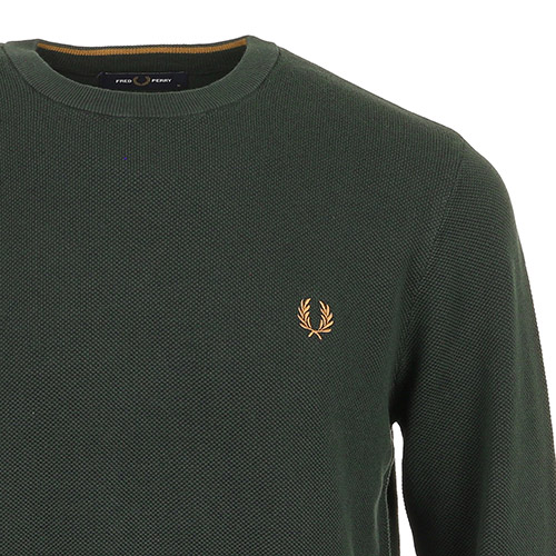 Fred Perry Pique Stitch Jumper