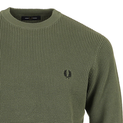 Fred Perry Waffle Stitch Jumper