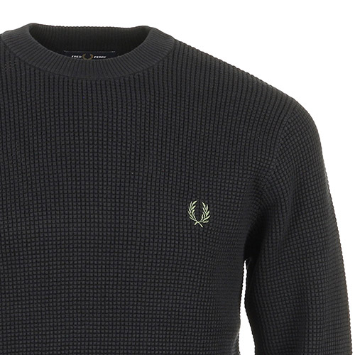 Fred Perry Waffle Stitch Jumper