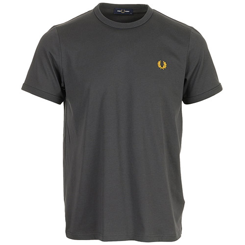 Fred Perry Ringer T-Shirt - Gris
