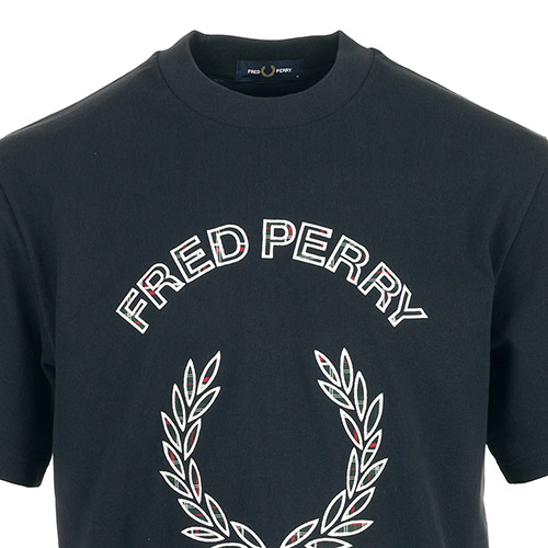 Fred Perry Tartan Applique Shirt