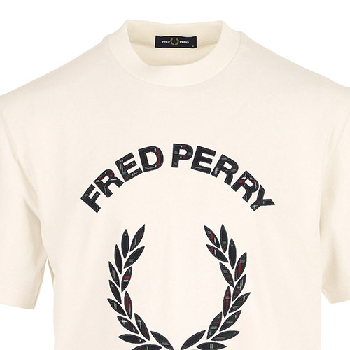 Fred Perry Tartan Applique Shirt