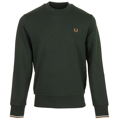 Fred Perry Crew Neck Sweatshirt - Vert