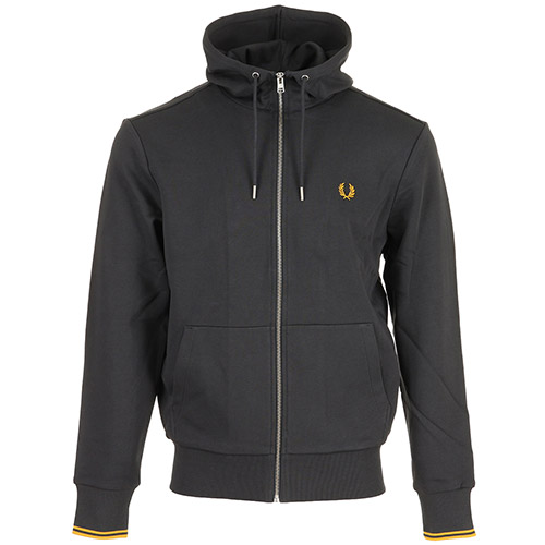 Hooded Zip Through Sweatshirt