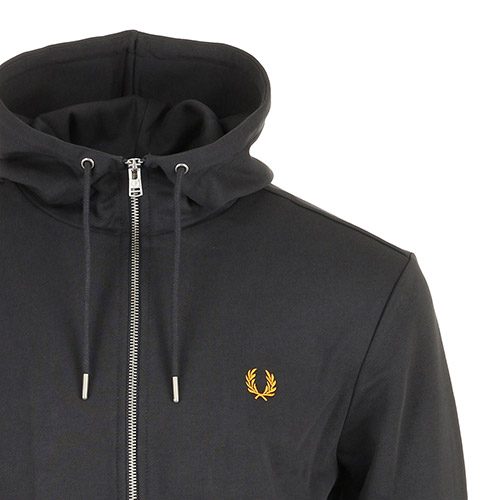 Fred Perry Hooded Zip Through Sweatshirt