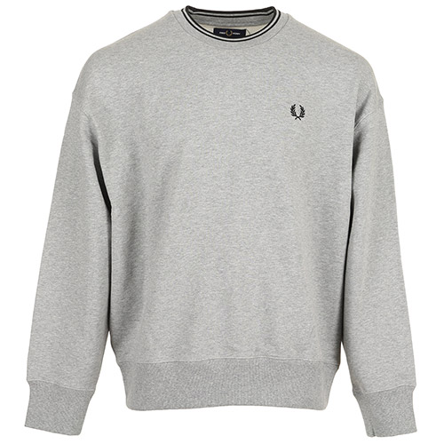 Oversized Tipped Sweatshirt