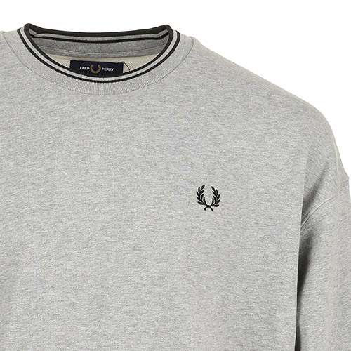 Fred Perry Oversized Tipped Sweatshirt
