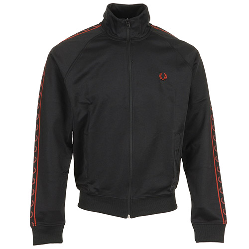 Constrast Taped Track Jacket
