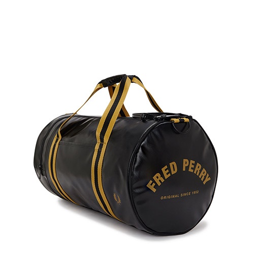 Fred Perry Tipped Classic Barrel Bag