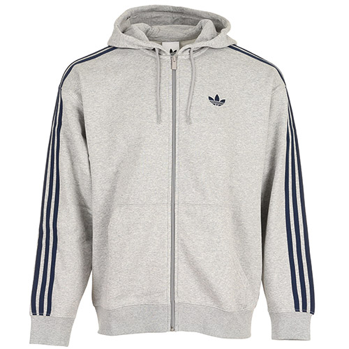 adidas Baggy Fz Hoodie - Gris