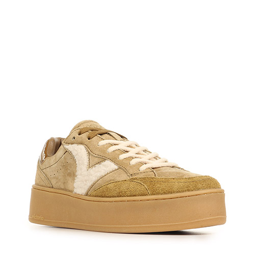 Victoria Turin Daim & Effet Mouton