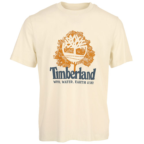 Timberland Wwes Ss Front Graphic T - Blanc