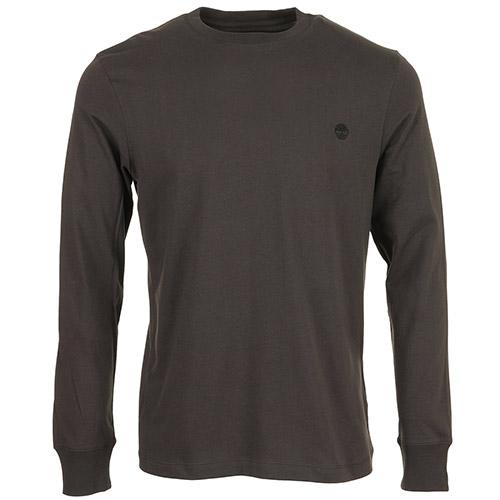 Timberland Tree Embroidered Ls Tee - Noir