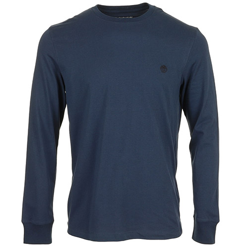 Timberland Tree Embroidered Ls Tee - Bleu marine
