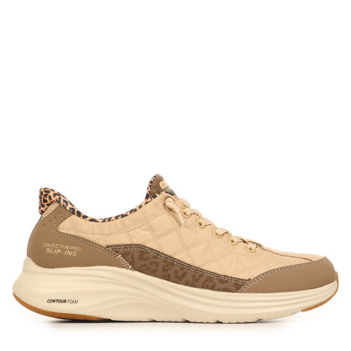 Skechers Contour Foam Leopard Dream - Marron