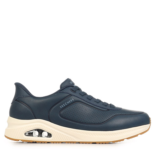 Skechers Arch Fit Uno Relaxing On Air - Bleu marine
