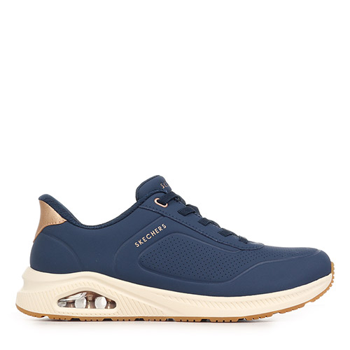 Skechers Arch Fit Uno Relaxing On Air - Bleu marine
