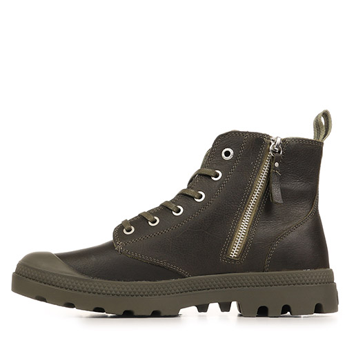 Palladium Pampa Zip Lth Ess