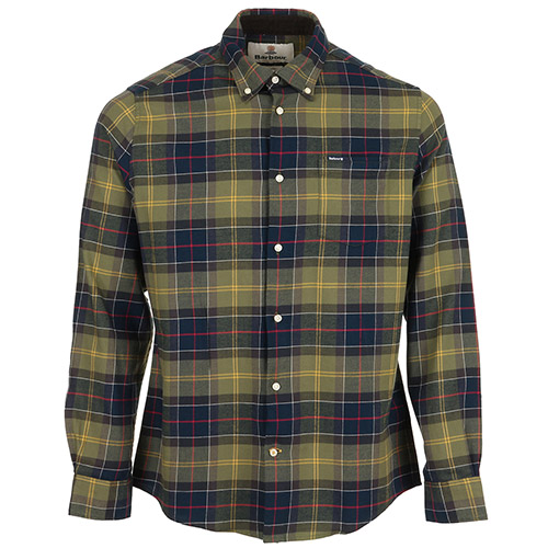 Barbour Fortrose Tailored Tartan Shirt - Bleu marine