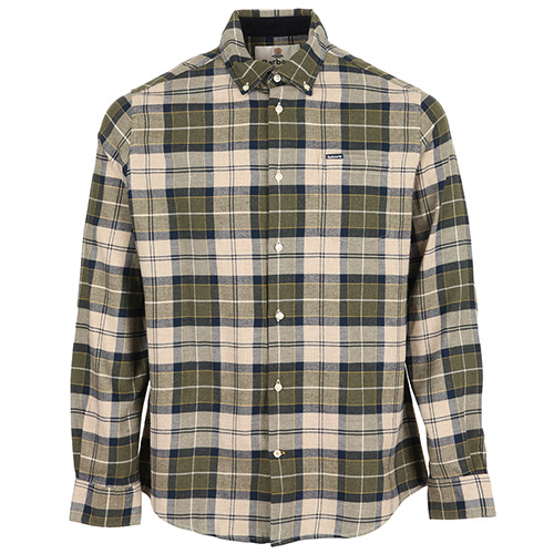 Barbour Fortrose Tailored Tartan Shirt - Vert