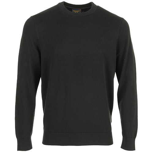 Timberland Williams River Cotton Crew Neck Sweater - Noir